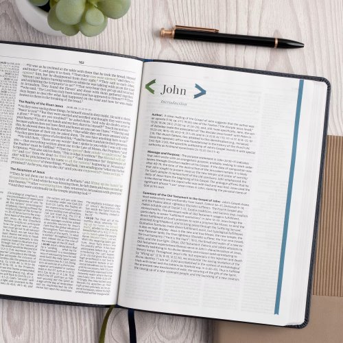 CSB Connecting Scripture New Testament, Slate Leathertouch
