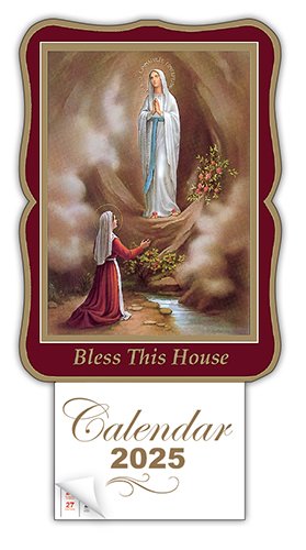 Lourdes Print Calendar