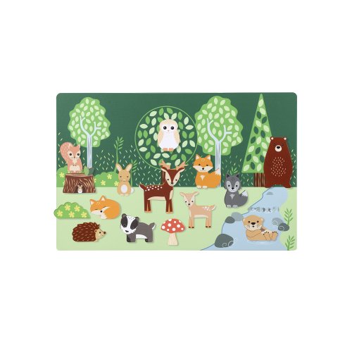 Woodland Animal Magnetic Picture Board (FSC®)