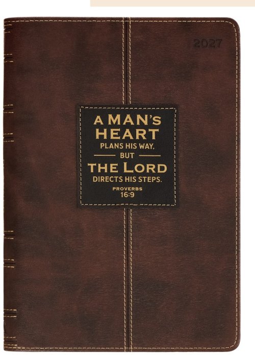 Executive Planner-2007 A Man's Heart (Proverbs 16:9)