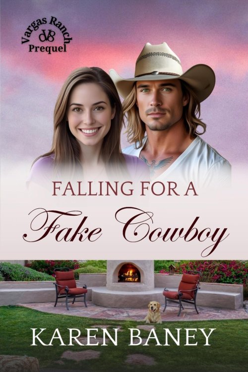 Falling for a Fake Cowboy: A Secret Identity, Enemies to Sweethearts Christian Romance (Vargas Ranch Prequel)