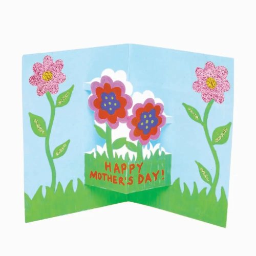 Flower Pop-Out Cards (Pack of 10)