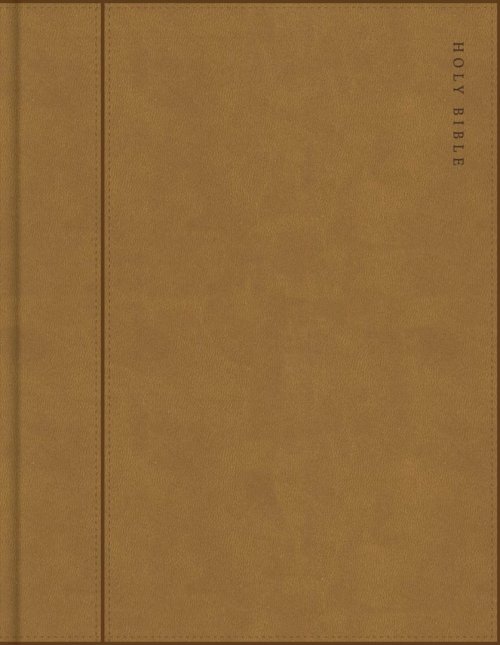 KJV Notetaking Bible, Camel Suedesoft LeatherTouch