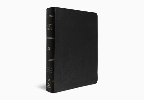 ESV Giant Print Bible, Red Letter (Genuine Leather, Black)