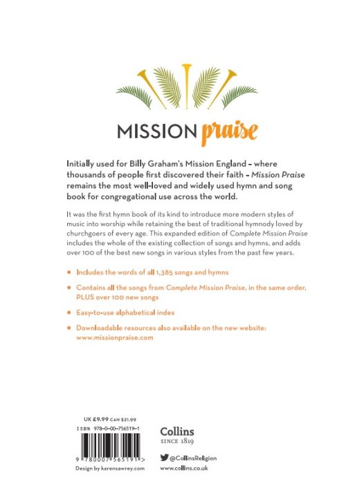 New Mission Praise - Words Edition Hardback