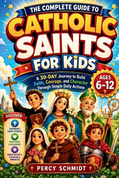 The Complete Guide to Catholic Saints for Kids: A 30-Day Journey to Build Faith, Courage, and Character Through Simple Daily Actions