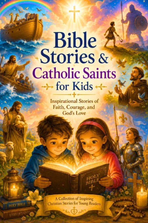 Bible Stories & Catholic Saints for Kids: Inspirational Stories of Faith, Courage, and God's Love