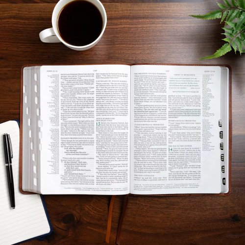 CSB Men of Character Bible, Revised and Updated, Brown LeatherTouch, Indexed