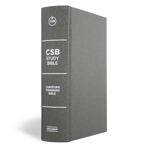 CSB Study Bible, Personal Size, Digital Study Edition, Charcoal Cloth Over Board