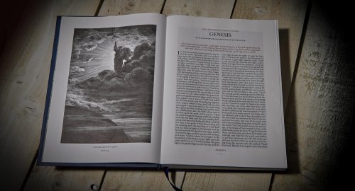 Cambridge KJV Family Chronicle Bible, Brown Calfskin Leather over Boards, Limited Numbered Edition