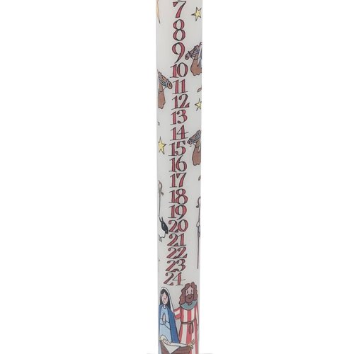 29.5cm Advent Candle: Nativity - Single