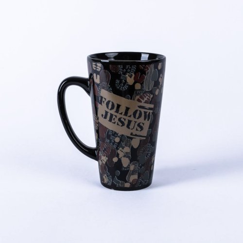 Follow Jesus Latte Mug 16oz (473ml)