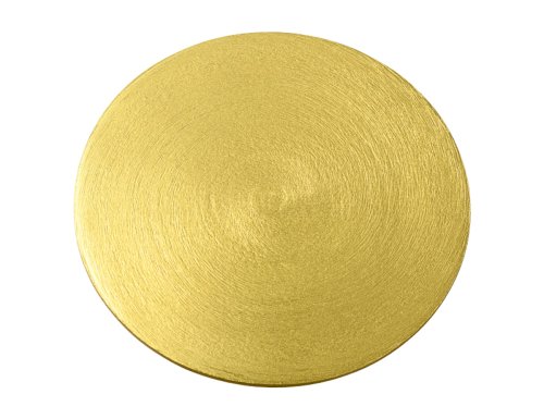 Gold Aluminium Plate D 14 cm