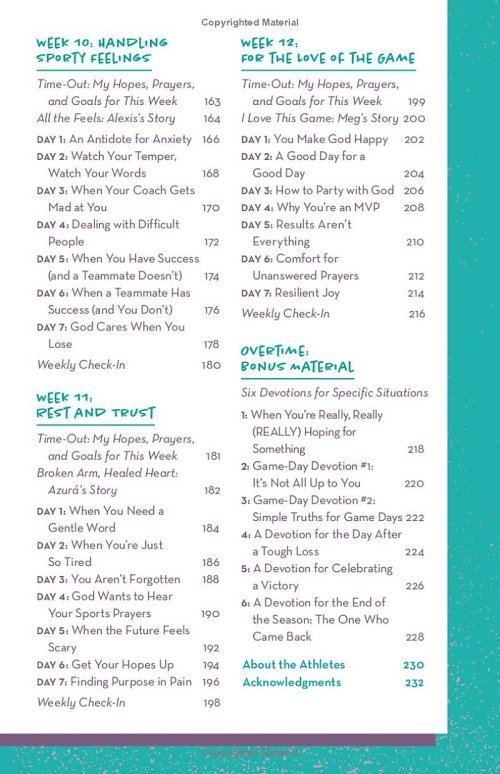 In Season:A 90-Day Devotional for Female Student Athletes to Build Faith, Strengthen Confidence, and Train a Growth Mindset