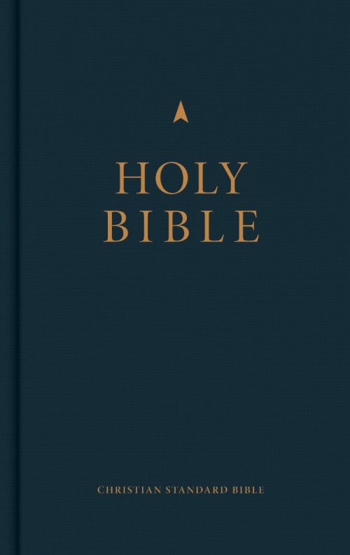 CSB Church Bible, Navy Hardcover