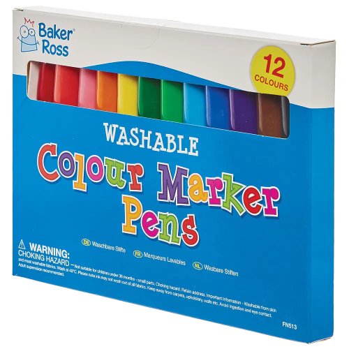 Washable Markers (Pack of 12)