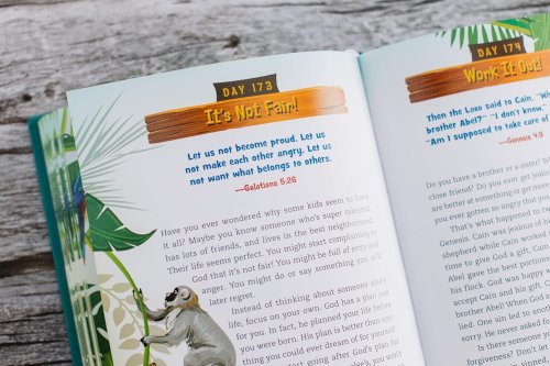 Adventure Bible Daily Devotional for Kids