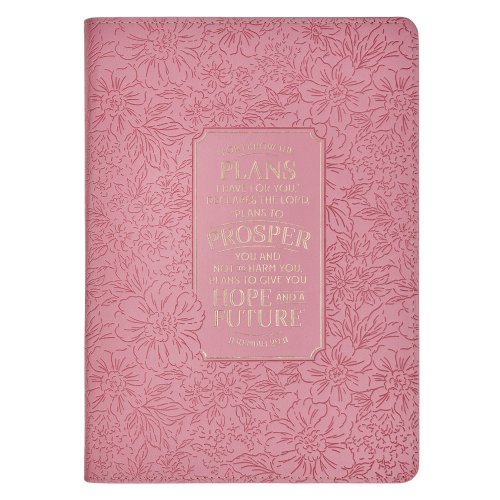 Journal Classic Pink Hope & A Future Jer. 29:11