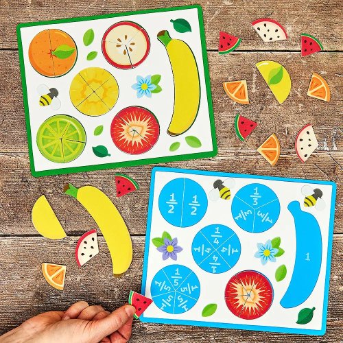 Fruit Segment Fraction Sets (Pack of 2)