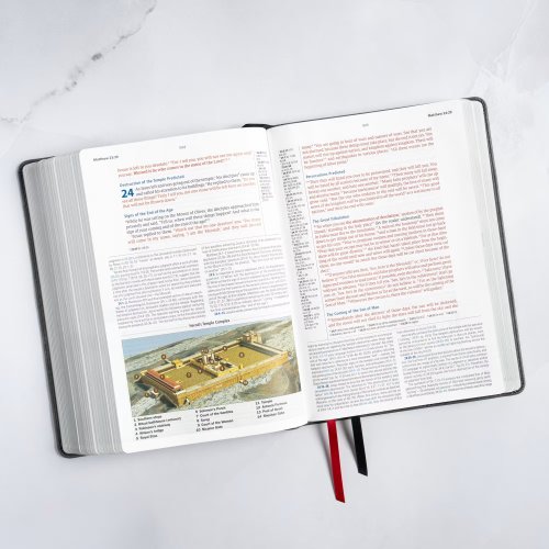 CSB Baker Illustrated Study Bible, Charcoal