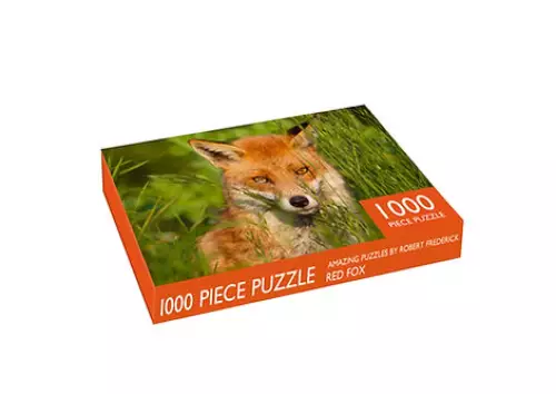 Jigsaw 1000 Pc Rectangular - Amber Fox