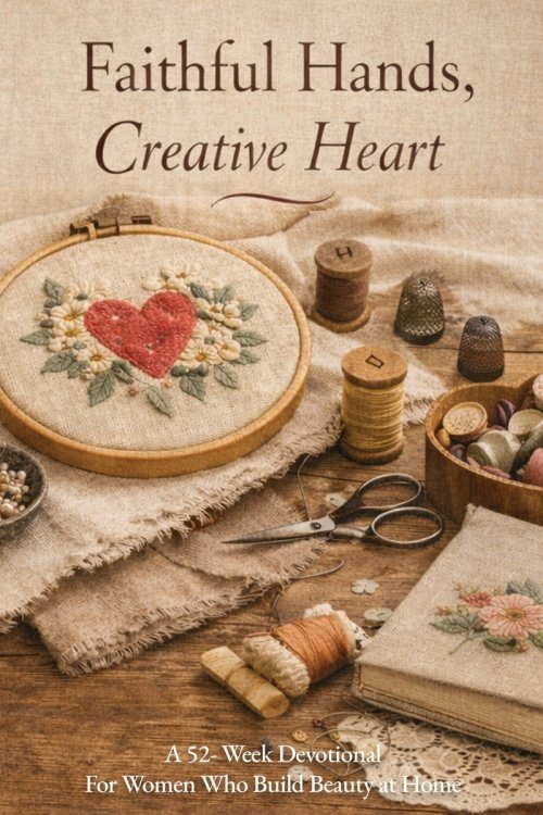 Faithful Hands, Creative Heart: A 52-Week Devotional for Women Who Build Beauty at Home