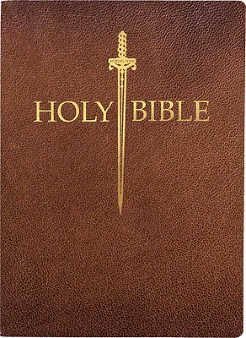 KJVer Sword Bible, Giant Print, Acorn Bonded Leather