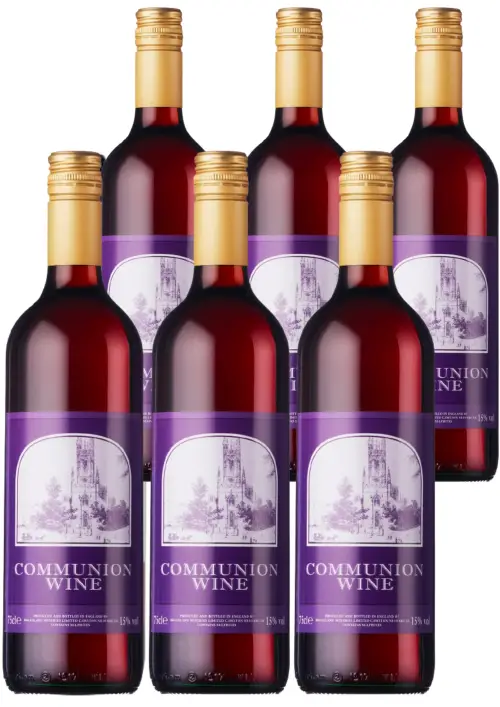 Pack of 6 Communion Wine (ABV: 15%) - Broadland Drinks 75cl