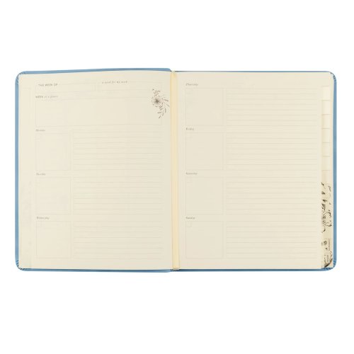 12-Month Undated Planner: Bethany Theme, Layflat
