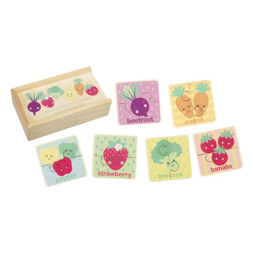 Happy Veggies & Friends Puzzle Set (FSC®)