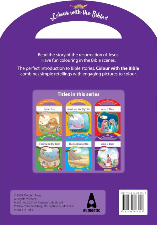 Colour With The Bible: Jesus Is Risen