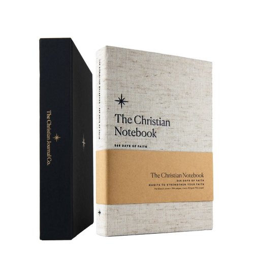 365 Days Of Faith Notebook (with gift box) - White