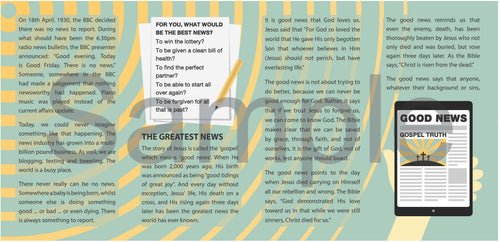 And Now For Some Good News Single Tract