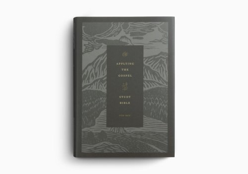 ESV Applying the Gospel Study Bible for Men (Hardcover)