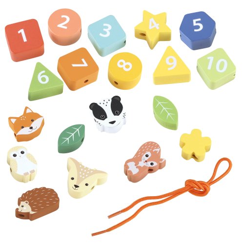 Woodland Animal Threading Toy (FSC®)