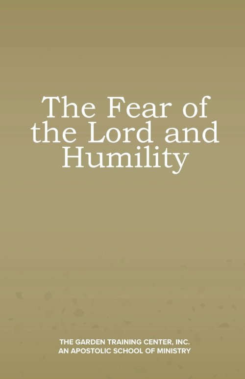 The Fear of the Lord and Humility