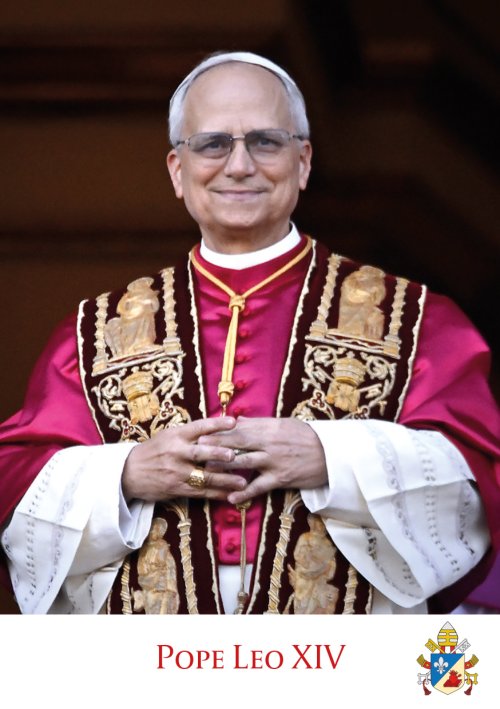 Pope Leo XIV Prayer Card