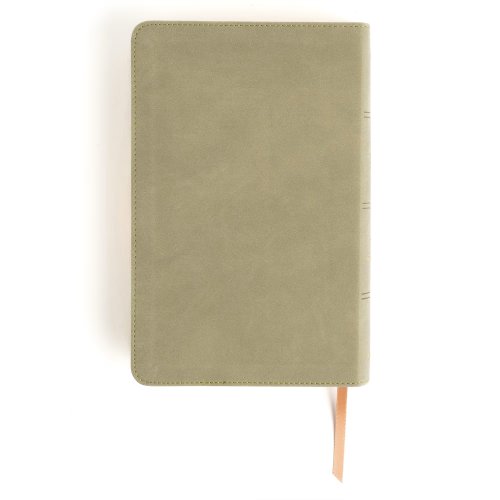 KJV Single-Column Personal Size Bible, Sage Suedesoft