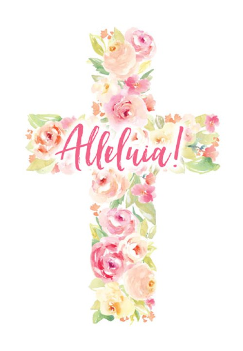 Easter Cards: Alleluia (Pack of 5)