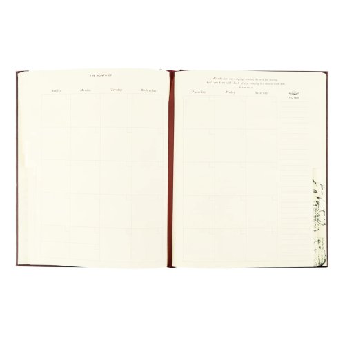 12-Month Undated Planner: Yorkshire Design, Layflat