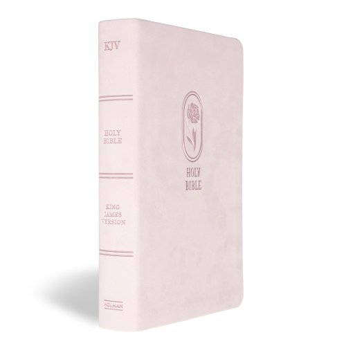 KJV Large Print Personal Size Reference Bible, Pink