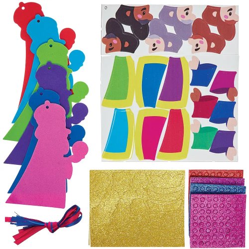 Three Wise Men Mix & Match Decoration Kit (Pack of 6)