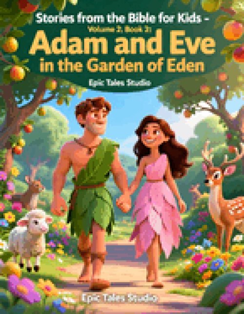 Stories from the Bible for Kids - Volume II, Book 2 Adam and Eve in the Garden of Eden: Beautiful Story About Obedience, Choices, and God's Loving Car