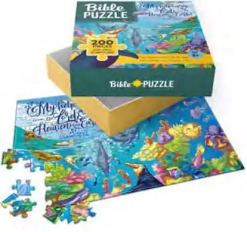 Bible Puzzle: God's Wonderful World (200 Pieces)
