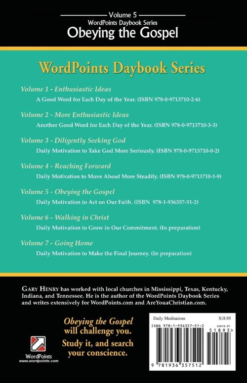 Obeying the Gospel: Daily Motivation to Act on Our Faith