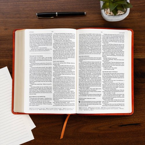 CSB Church Bible, Anglicised Edition, British Tan LeatherTouch