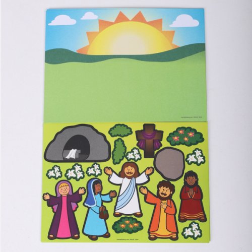 He Lives Sticker Scene - Pack of 6