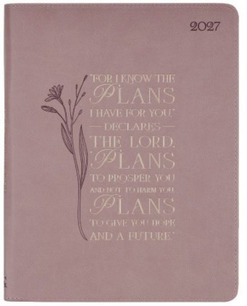 Planner-2027-I Know The Plans I Have For You 18-Month Planner (Jeremiah 29:11)