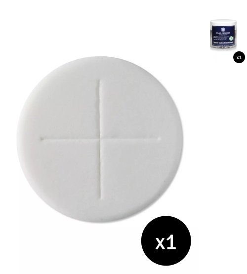 Pack of 100 Square Gluten Free Communion Wafer & Pack of 1200 Peoples Communion Wafers