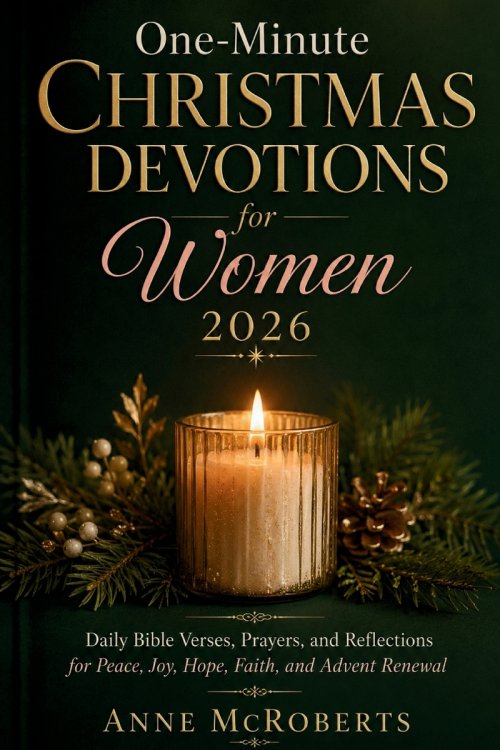 One-Minute Christmas Devotions for Women 2026: Daily Bible Verses, Prayers, and Reflections for Peace, Joy, Hope, Faith, and Advent Renewal